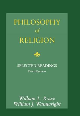 Cover of Philosophy of Religion