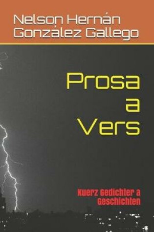 Cover of Prosa a Vers