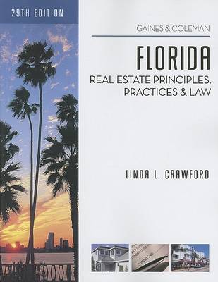 Book cover for Florida Real Estate Principles, Practices and Law