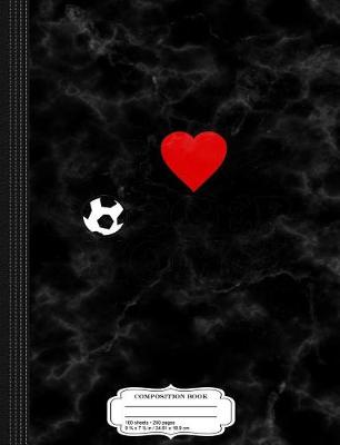 Book cover for I Love Soccer Moms Composition Notebook