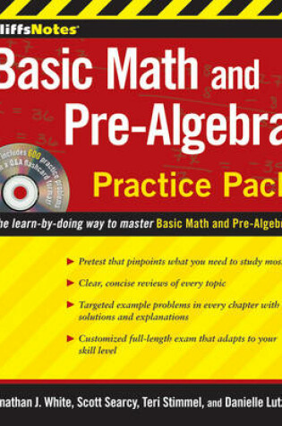 Cover of CliffsNotes Basic Math and Pre-Algebra Practice Pack