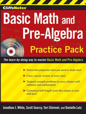 Book cover for CliffsNotes Basic Math and Pre-Algebra Practice Pack