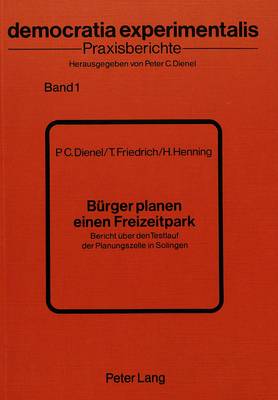 Cover of Buerger Planen Einen Freizeitpark