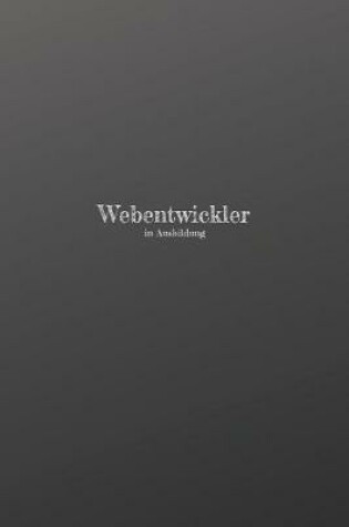 Cover of Webentwickler in Ausbildung