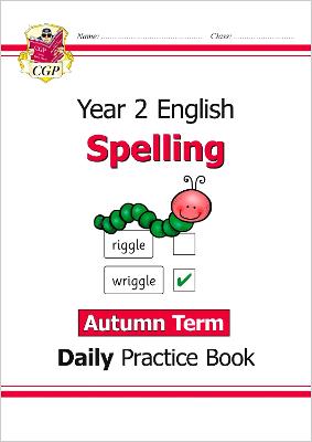 Book cover for KS1 Spelling Year 2 Daily Practice Book: Autumn Term