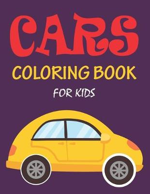 Book cover for Cars Coloring Book for Kids-7