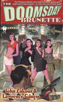 Book cover for The Doomsday Brunette