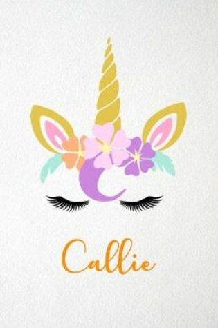 Cover of Callie A5 Lined Notebook 110 Pages