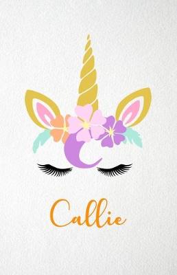 Book cover for Callie A5 Lined Notebook 110 Pages