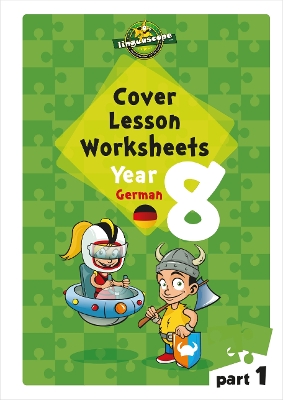 Book cover for Cover Lesson Worksheets - Year 8 German Part 1