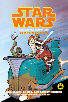 Book cover for Clone Wars Adventures