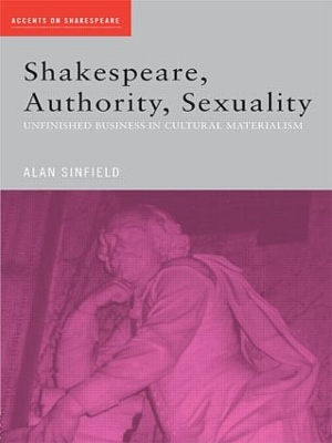 Cover of Shakespeare, Authority, Sexuality