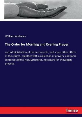 Book cover for The Order for Morning and Evening Prayer,