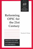 Book cover for Reforming OPIC for the 21st Century