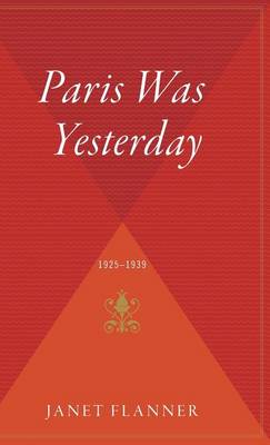 Book cover for Paris Was Yesterday