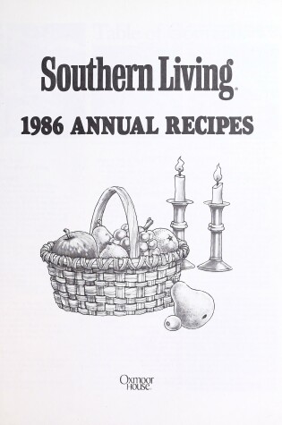 Cover of Southern Living 1986 Annual Recipes