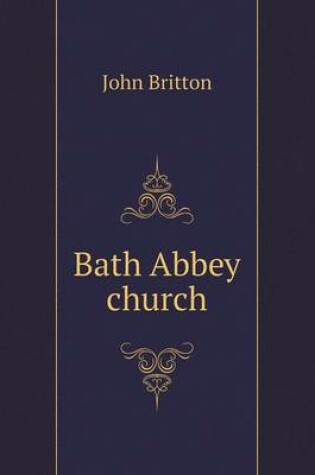 Cover of Bath Abbey church