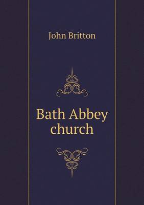 Book cover for Bath Abbey church