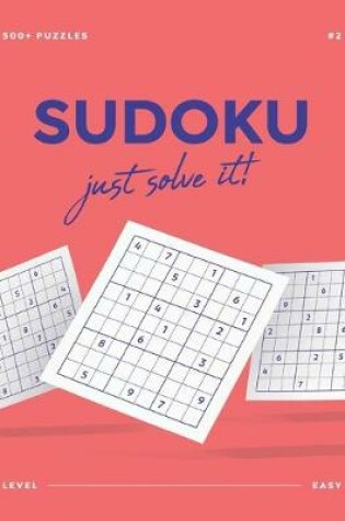 Cover of Sudoku. Just solve it! #2