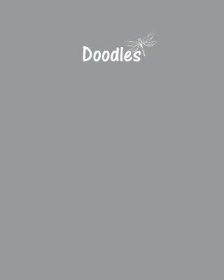 Book cover for Doodles Journal - Great for Sketching, Doodling or Planning with French Grey Cover