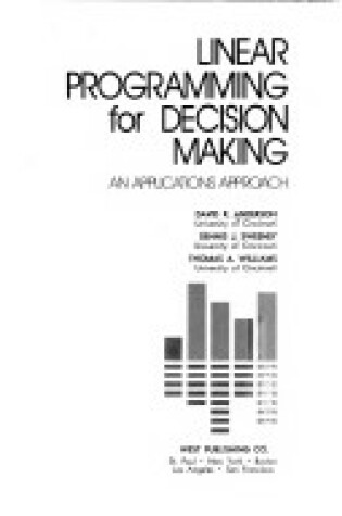 Cover of Linear Programming for Decision Making