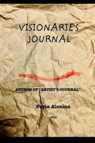 Cover of Visionarie's journal.