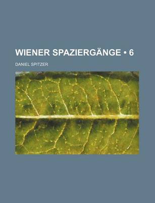 Book cover for Wiener Spaziergange (6)