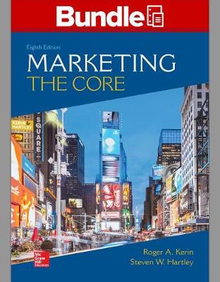 Book cover for Gen Combo Looseleaf Marketing the Core; Connect Access Card