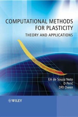 Cover of Computational Methods for Plasticity