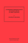 Book cover for Automorphic Representation of Unitary Groups in Three Variables. (AM-123)