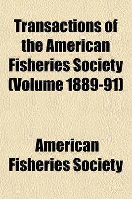 Book cover for Transactions of the American Fisheries Society Volume 46-48