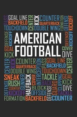 Book cover for American Football Words