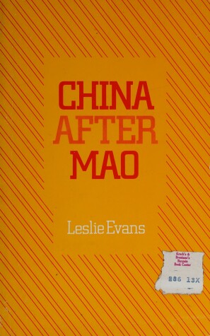 Book cover for China After Mao