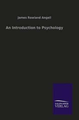 Cover of An Introduction to Psychology