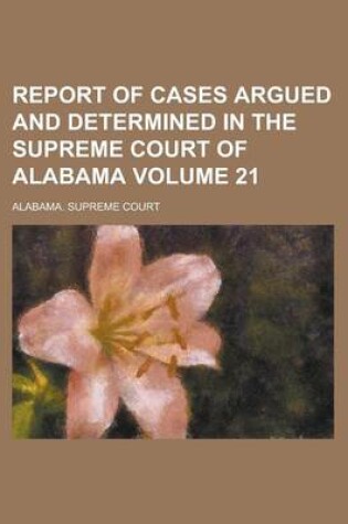 Cover of Report of Cases Argued and Determined in the Supreme Court of Alabama (65)