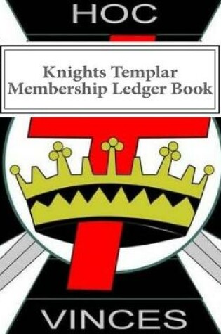 Cover of Knights Templar Membership Ledger Book
