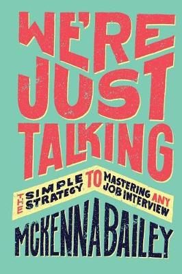 Book cover for We're Just Talking