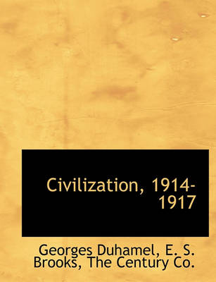 Book cover for Civilization, 1914-1917