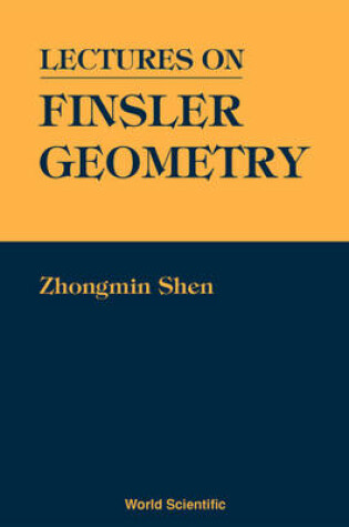 Cover of Lectures on Finsler Geometry