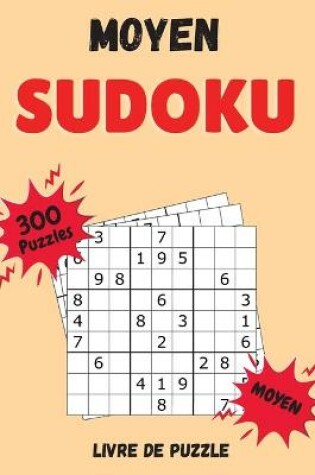 Cover of Sudoku Moyen Livre de Puzzle