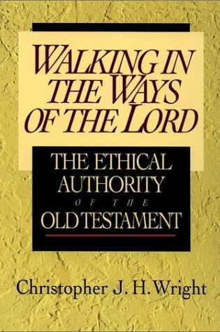 Cover of Walking in the Ways of the Lord