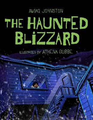 Book cover for The Haunted Blizzard