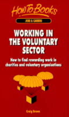 Book cover for Working in the Voluntary Sector