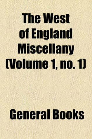 Cover of The West of England Miscellany