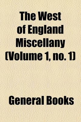 Book cover for The West of England Miscellany