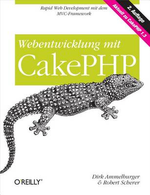 Book cover for Webentwicklung Mit Cakephp