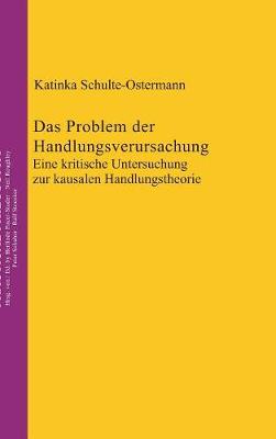 Book cover for Das Problem der Handlungsverursachung