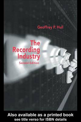 Book cover for The Recording Industry