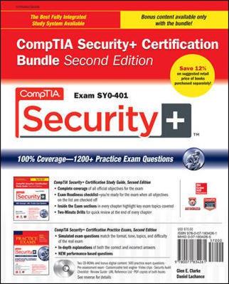 Book cover for CompTIA Security+ Certification Bundle, Second Edition (Exam SY0-401)