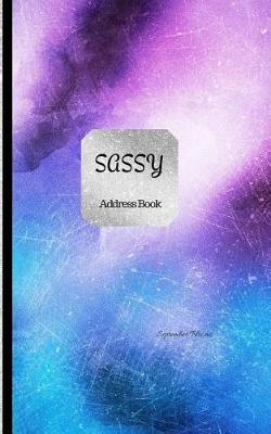 Cover of Sassy Address Book- Sky